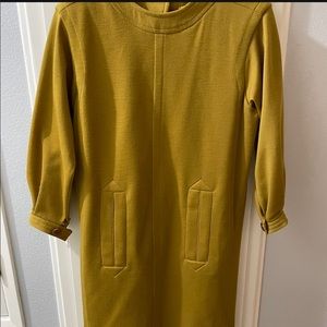 Vintage Yves Saint Laurent Rive Gauche Vintage Mustard 1970s